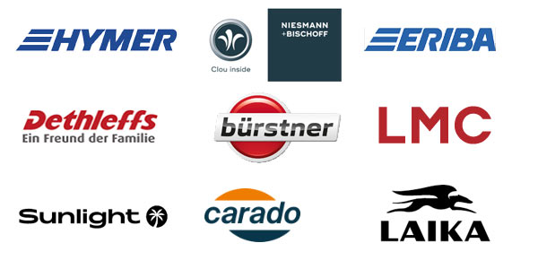 Die größten Fahrzeug-Marken der Erwin-Hymer-Group