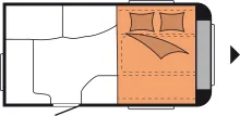 Grundriss Nacht Hobby De Luxe 380 TB SAT / SOLAR / Autarkpaket