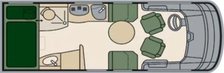 Grundriss Tag Niesmann + Bischoff Arto 59 GL Alde Heizung, Vollluftfederung