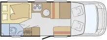 Grundriss Tag Sunlight T 64 OrangeCamp OC 55