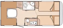 Grundriss Tag Knaus Südwind 500 EU Silver Selection Wie Neu