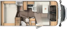 Grundriss Tag Sunlight T 65 Hubbett, Sat/TV, Solar