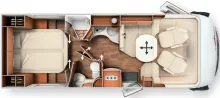 Grundriss Tag Carthago chic c-line I 5.0 Sehr gepflegt -Top Ausstattung