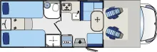 Grundriss Tag Ahorn Camp Canada AE