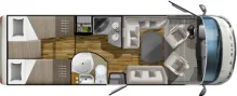 Grundriss Tag Laika Ecovip 709