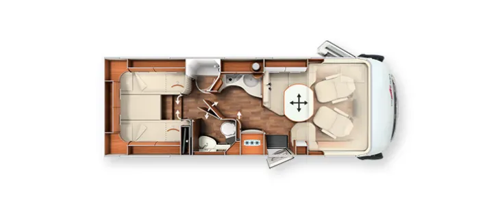 Grundriss Tag Carthago chic c-line I 4.9 superior