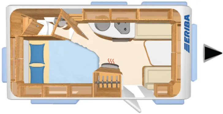 Grundriss Tag Hymer Eriba Nova Light 465 Im Kundenauftrag