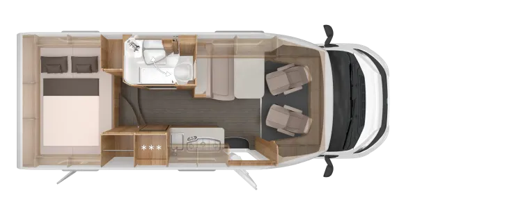 Grundriss Tag Knaus Sky TI 650 MEG Care-Drive-Paket