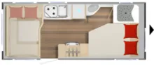 Grundriss Tag Bürstner Averso Plus 500 TS