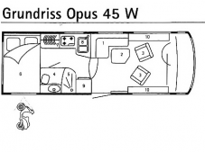 Carthago Opus 45 W VB Mercedes 316 CDI