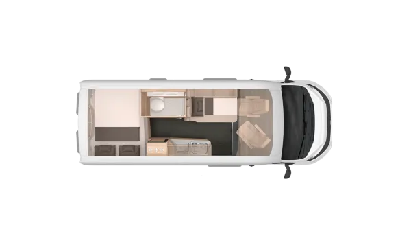 Nachtgrundriss Knaus BoxStar 600 Family