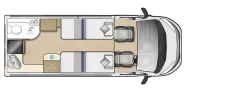 Bild 19 Auto-Sleepers Peugeot Campervan Symbol Plus