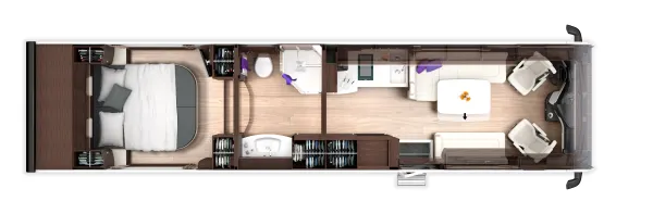 Tagesgrundriss Morelo Grand Empire 110 GSB