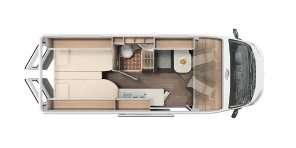 Tagesgrundriss Carado CV 640 Tagesgrundriss Carado CV 640