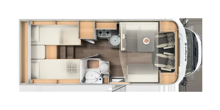 Grundriss Tag Sunlight T 67