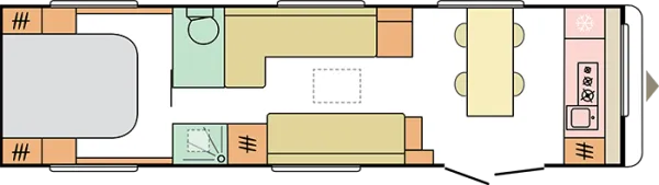 Tagesgrundriss Adria Astella 904 HP