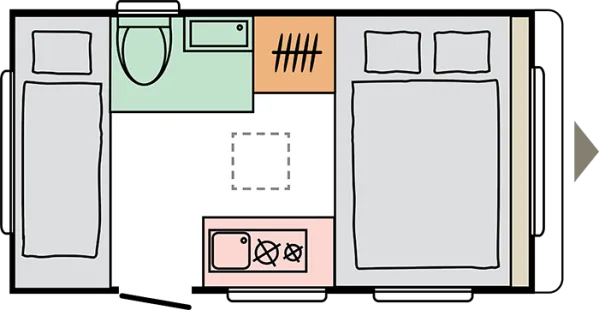 Nachtgrundriss Adria Aviva 360 DD
