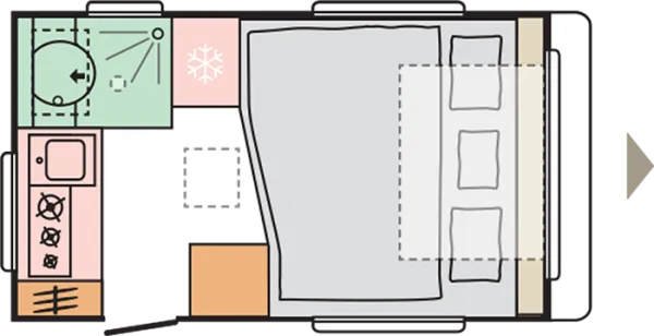 Nachtgrundriss Adria Altea 362 LH