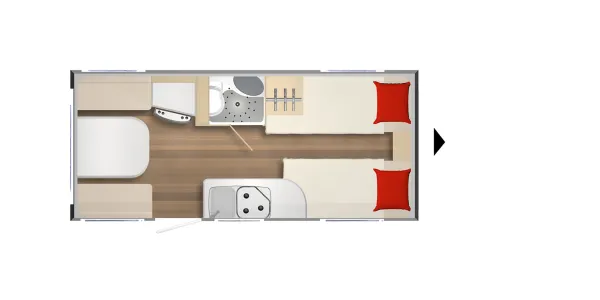 Tagesgrundriss Bürstner Premio 460 TL Tagesgrundriss Bürstner Premio 460 TL
