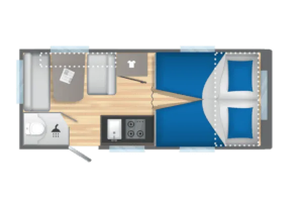 Tagesgrundriss Caravelair Alba 472