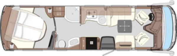 Tagesgrundriss Concorde Centurion 910 MI