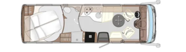 Tagesgrundriss Concorde Credo 790 MI