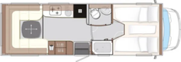 Tagesgrundriss Concorde Cruiser 791 RL