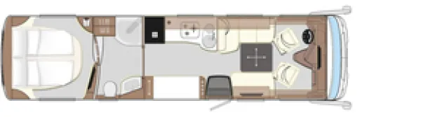 Tagesgrundriss Concorde Liner 996 MI Tagesgrundriss Concorde Liner 996 MI