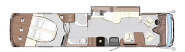 Tagesgrundriss Concorde Centurion 1160 GSI