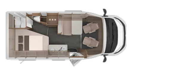 Tagesgrundriss Knaus L!VE TI 590 MF