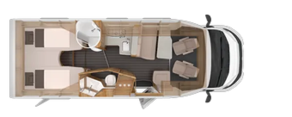 Tagesgrundriss Knaus Sky TI 700 MEG Platinum Selection