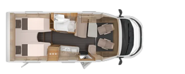 Tagesgrundriss Knaus Sky TI 650 MEG Platinum Selection