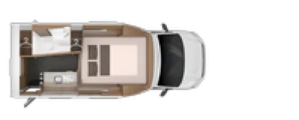 Nachtgrundriss Knaus Tourer VAN 500 LT VANSATION