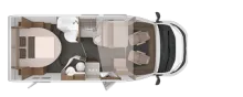 Grundriss Tag Knaus L!VE WAVE 650 MX