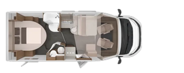 Tagesgrundriss Knaus L!VE WAVE 650 MX