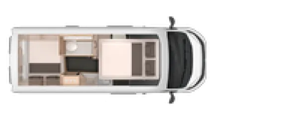 Nachtgrundriss Knaus BoxStar 600 Solution