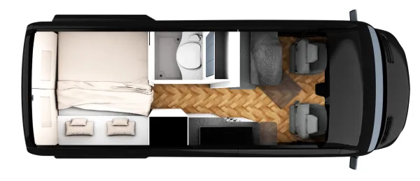 Tagesgrundriss Yucon 6.0 BD Tagesgrundriss Yucon 6.0 BD