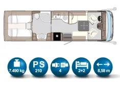 Bild 19 Concorde CARVER 850 L