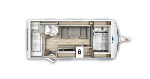 Tagesgrundriss Fendt Bianco Selection 515 SKM