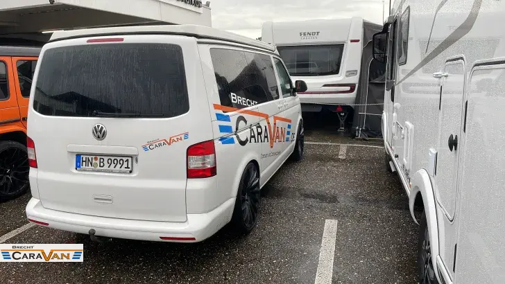 Seitlich VW Custom Bus T5 Hymer Cape Town