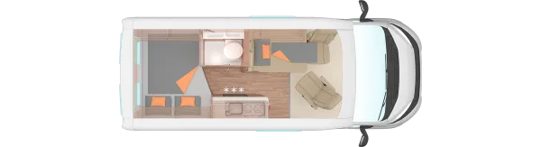 Nachtgrundriss Weinsberg CaraTour 540 MQ