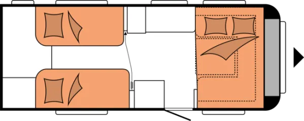 Nachtgrundriss Hobby Excellent Edition 540 WLU