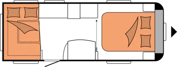 Nachtgrundriss Hobby Excellent Edition 540 UFf
