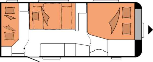 Nachtgrundriss Hobby Excellent Edition 560 KMFe