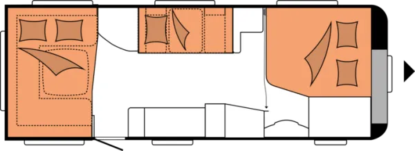 Nachtgrundriss Hobby Excellent Edition 650 UMFe