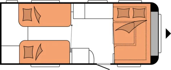 Nachtgrundriss Hobby Prestige 560 WLU