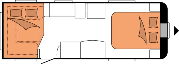 Nachtgrundriss Hobby Prestige 650 UFf