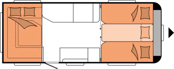 Nachtgrundriss Hobby Maxia 585 UL Nachtgrundriss Hobby Maxia 585 UL