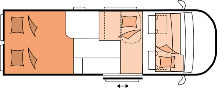 Grundriss Nacht Hobby Vantana ONTOUR Edition K65 ET