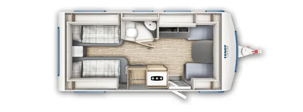 Tagesgrundriss Fendt Apero 495 SG